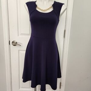 Urban Rose Navy A Line Dress